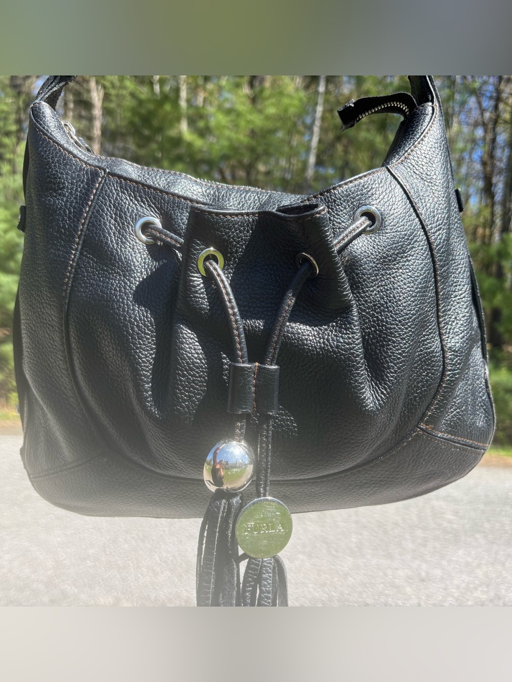 Furla Leather Shoulder Bag